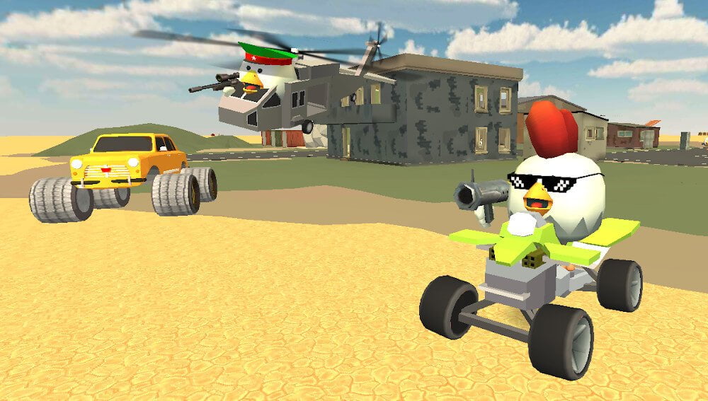 Download Chicken Gun MOD APK v3.7.01 (Unlimited Money) for Android