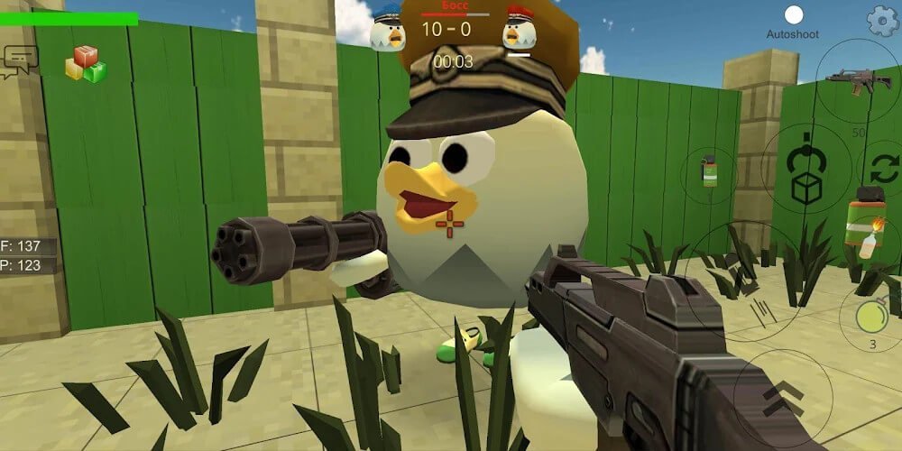 Chicken Gun v3.7.01 MOD APK (Unlimited Money, MegaMod) Download