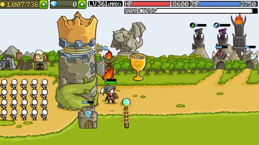 Grow castle MOD Apk