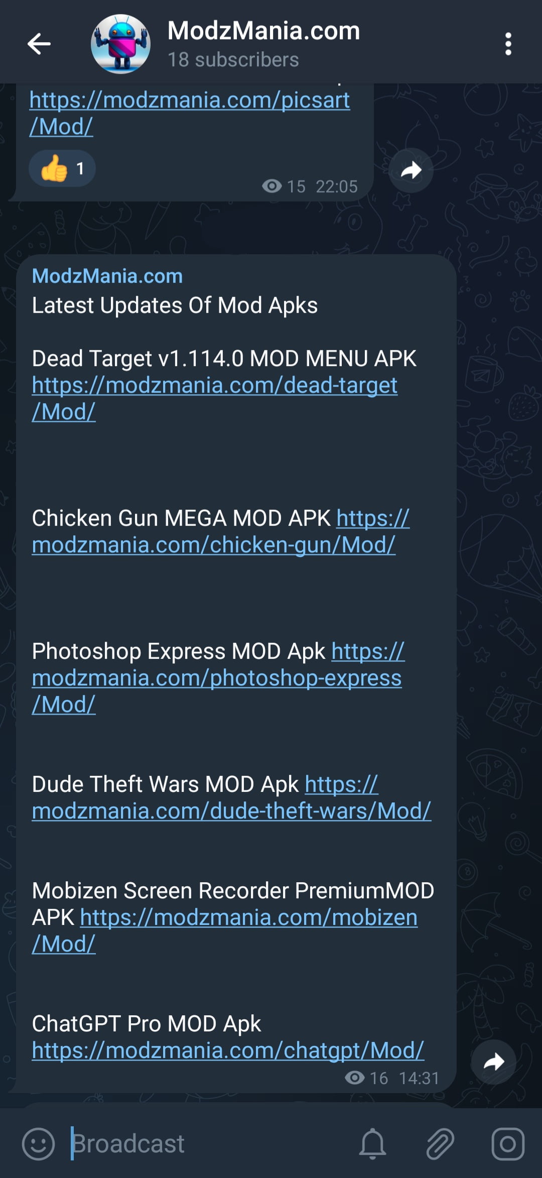 Telegram MOD Apk