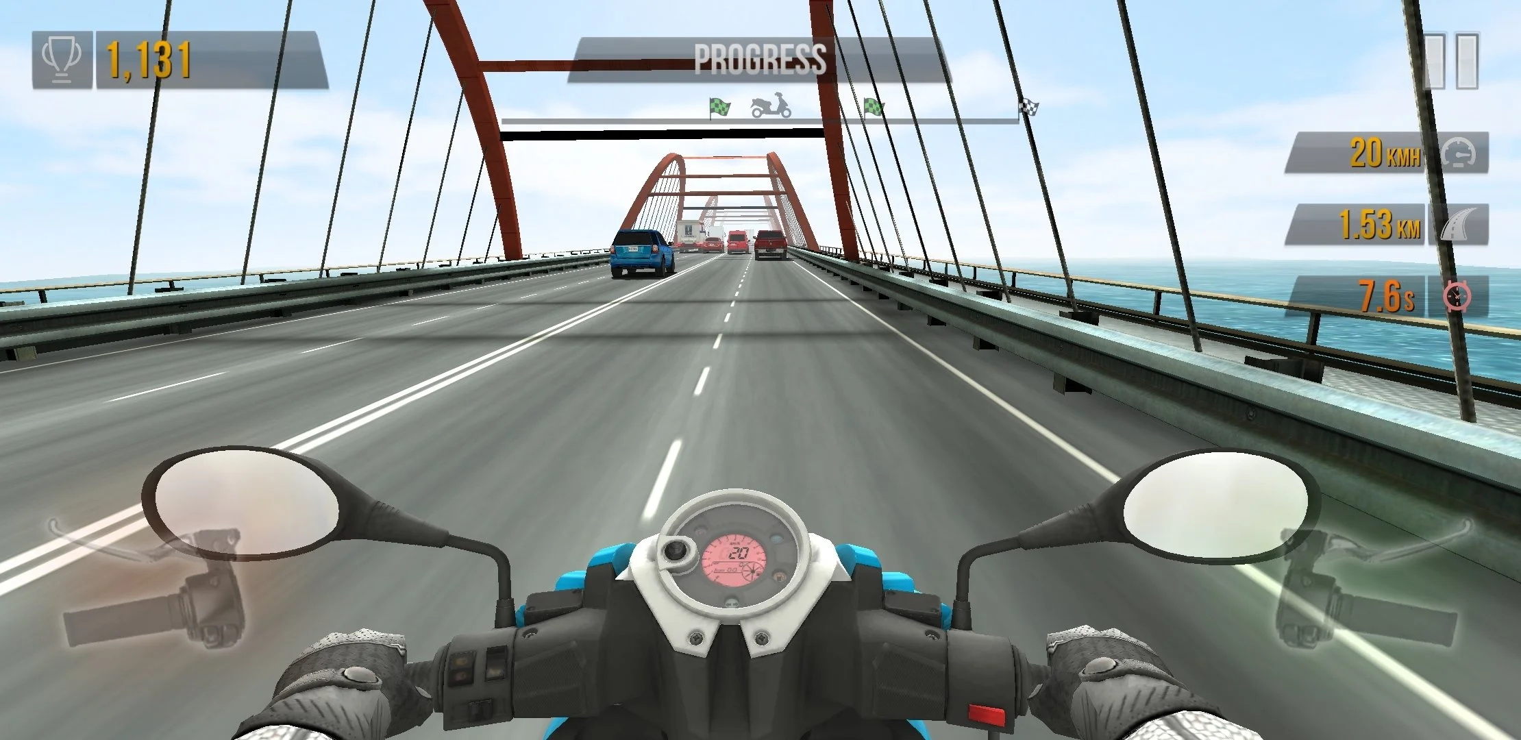 Traffic Rider MOD APK MENU