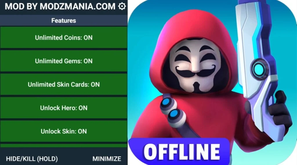 Heroes Strike Offline MOD APK v93 b96 (Menu, Unlimited Money, All Unlocked)