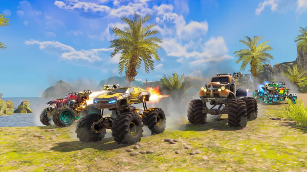 RACE: Rocket Arena Car Extreme MOD APK v1.4.36 (Unlimited Money, All Cars Unlocked)