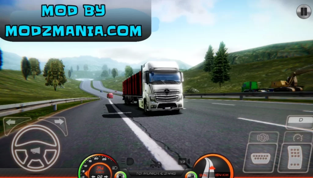 Truckers of Europe 2 MOD APK v0.64 (Unlimited Money, All Unlock, Feul)