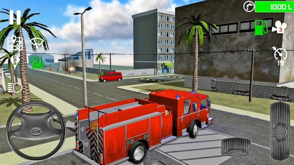Fire Engine Simulator MOD Apk v2.1 (Menu, Unlimited Money, Unlocked)